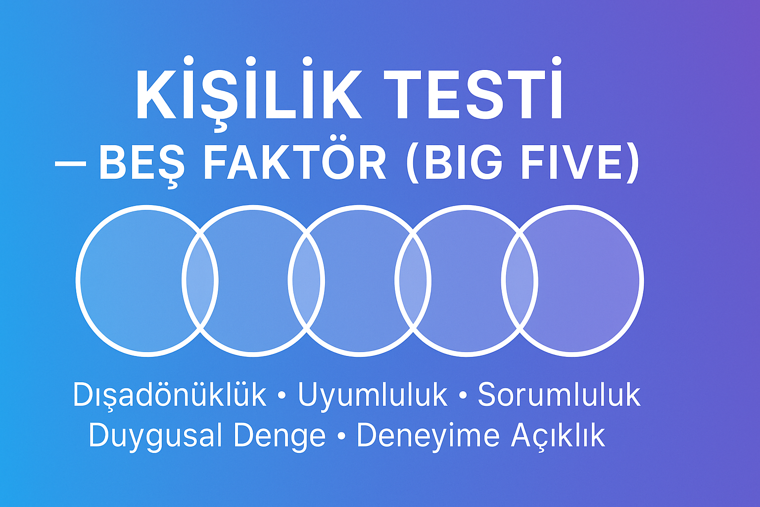 Kişilik Testi Beş Faktör
